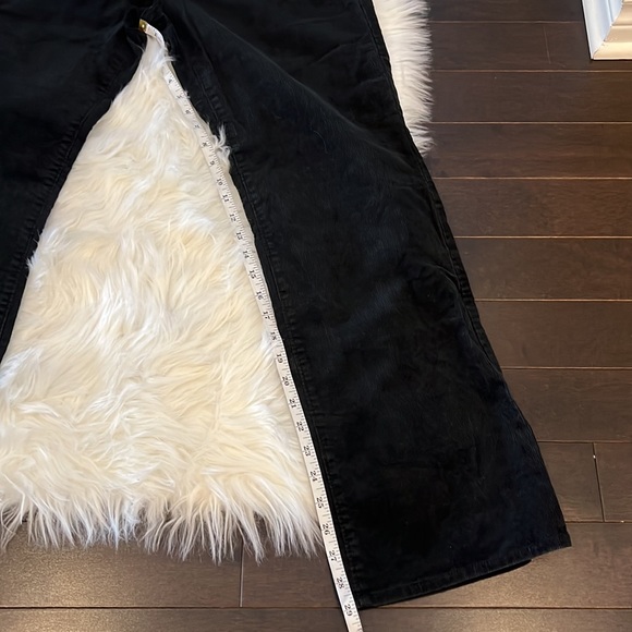 Old Navy Stretch Cords Black Boot Cut Size 10 Short - Picture 4 of 7